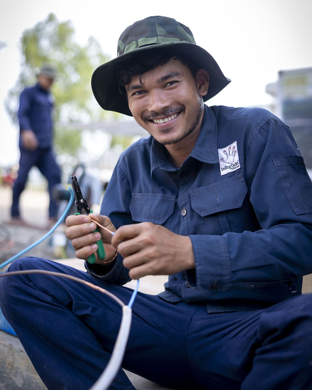 Vocational training on the Smiling Gecko Campus