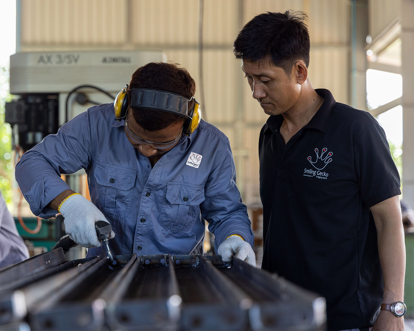 Vocational training on the Smiling Gecko Campus