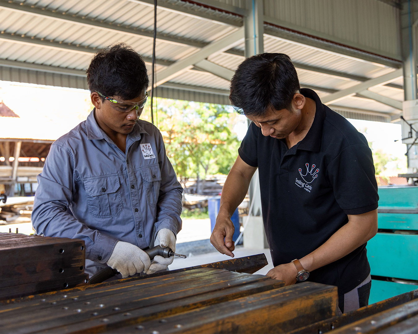 Vocational training on the Smiling Gecko Campus